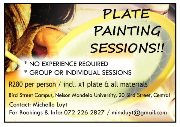 Add for Plate Painting Workshops Add for Plate Painting Workshops