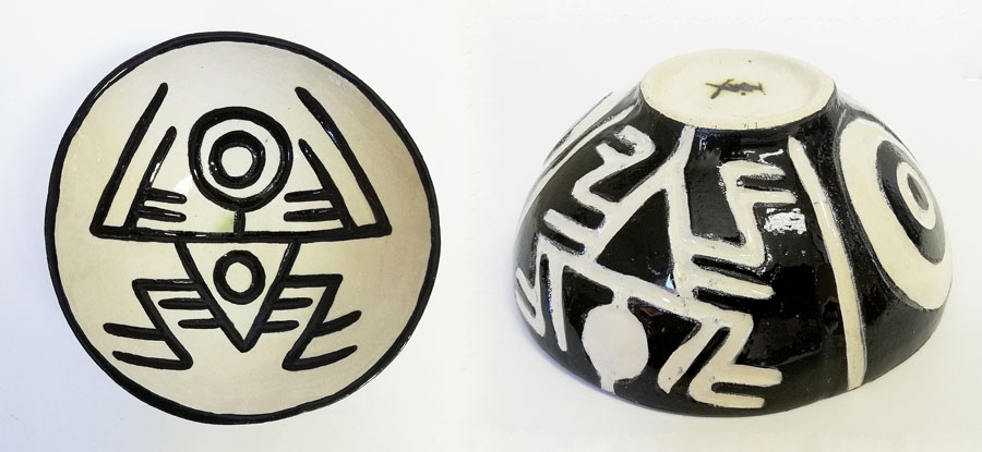 Funky Bowl B&W 4