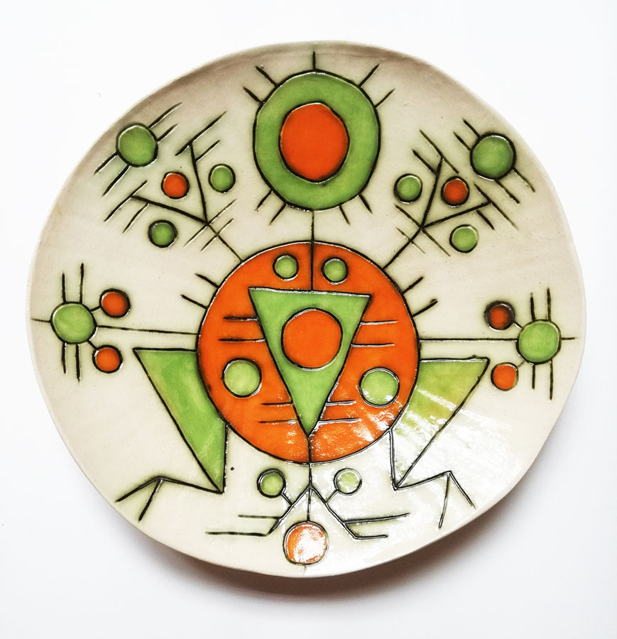Round Platter 17