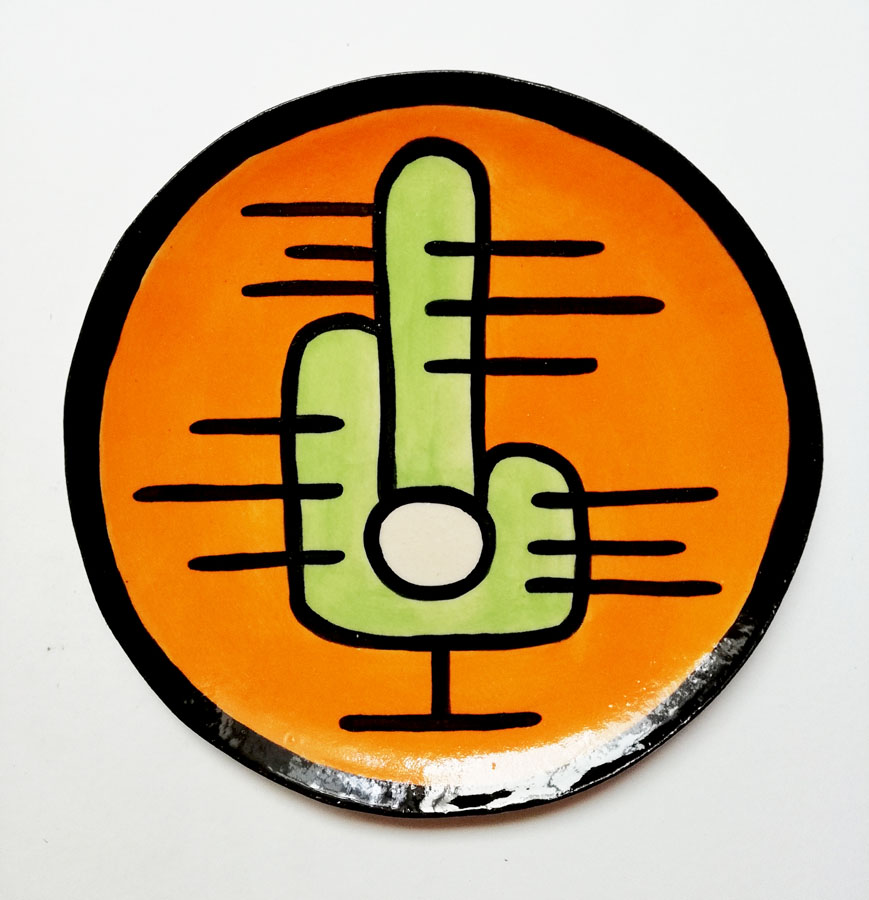 Round Side Plate 18