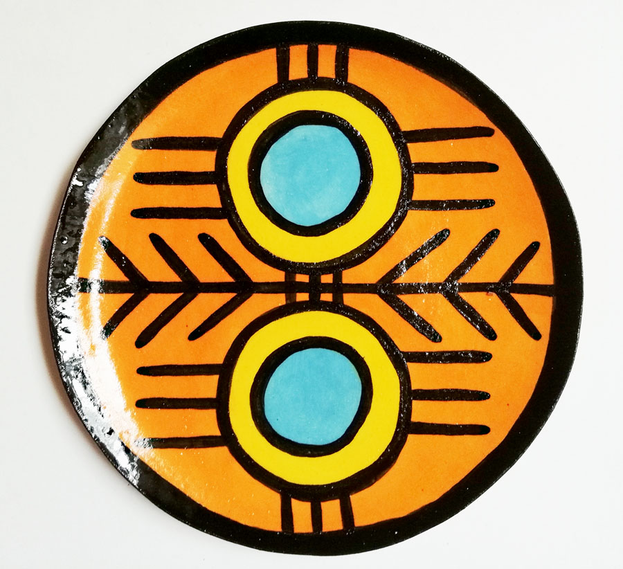 Round Side Plate 22