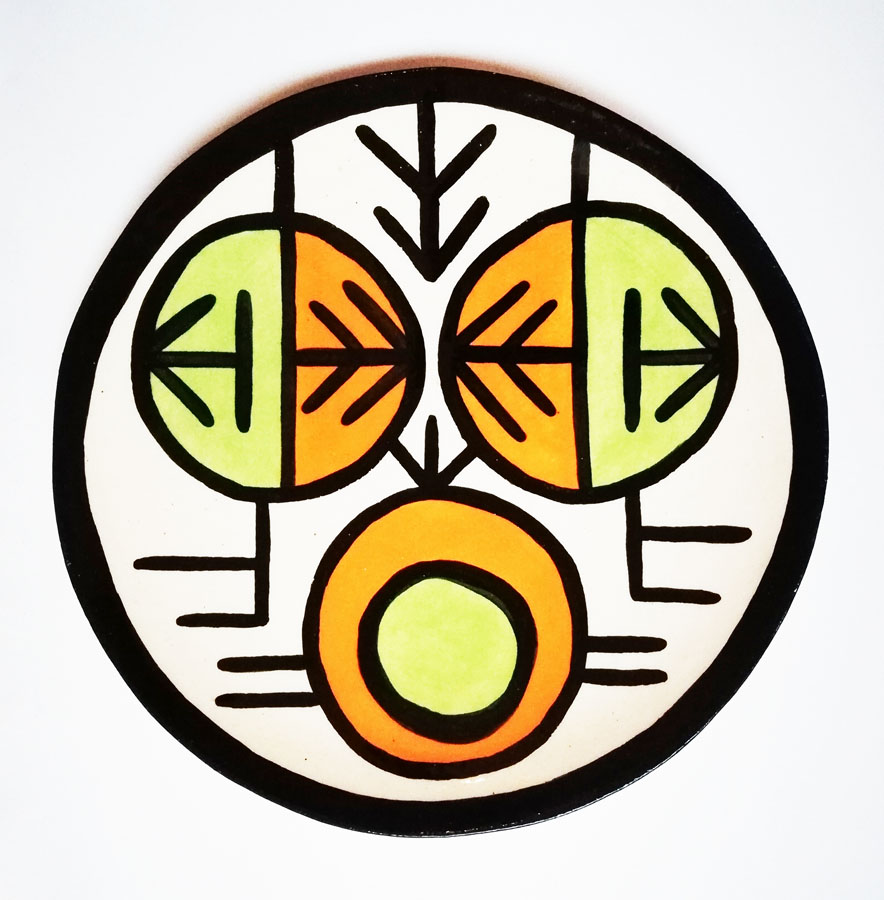 Round Side Plate 23
