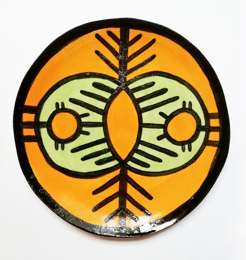 Round Side Plate 34