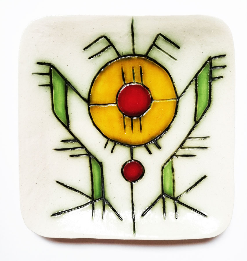 Square Platter 18
