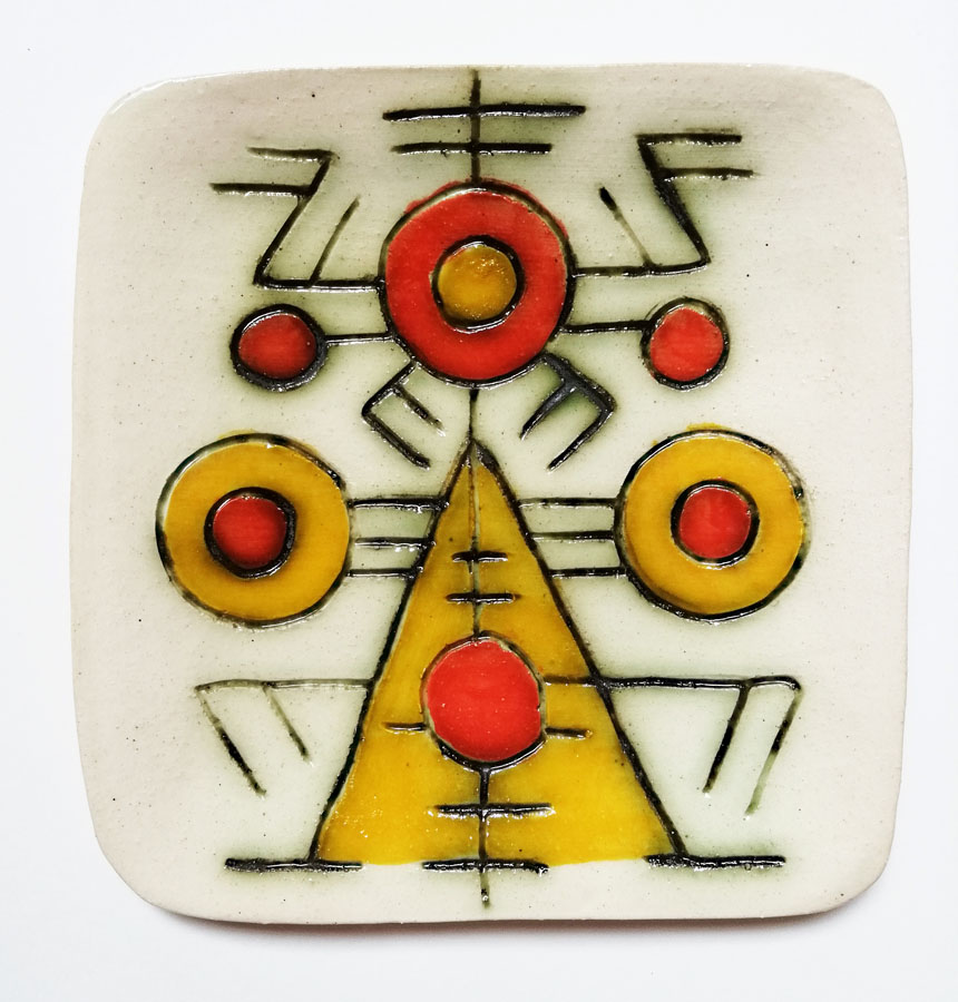 Square Platter 20