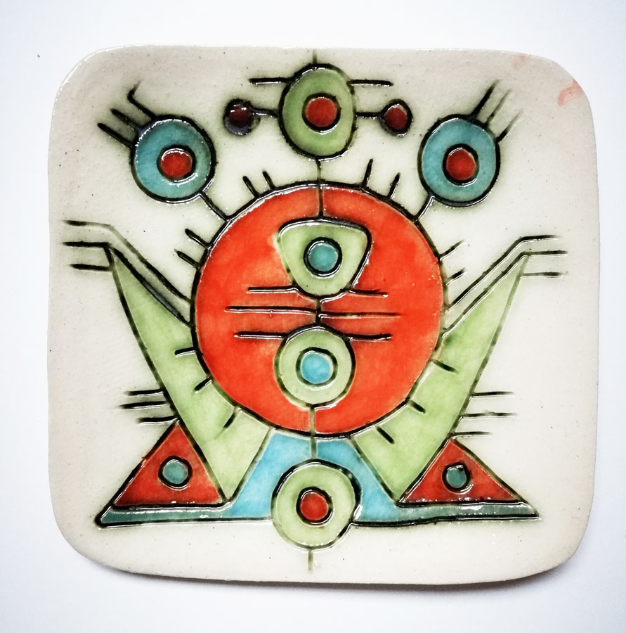 Square Platter 4